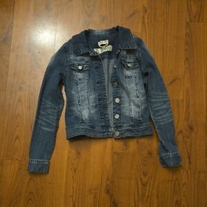 Indigo Rein Dark Blue Denim Jacket